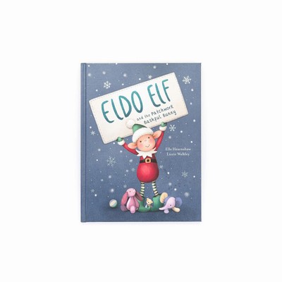 Jellycat Eldo Elf and the Patchwork Bashful Bunny Books Australia | 873059YKA